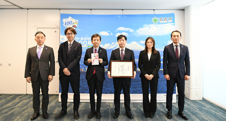 transcosmos donates to Aomori City via corporate furusato nozei